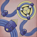 Плитка дизайнерская с узором Дива варинант исполнения - 3 | Loft Concept в Барнауле