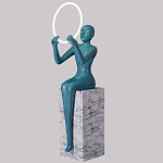 Торшер Statue In The Clouds Floor Lamp варинант исполнения - 2 | Loft Concept в Барнауле