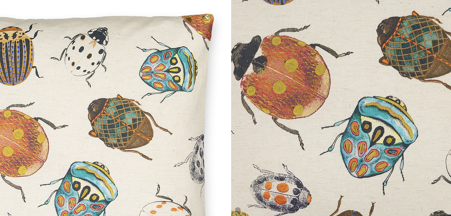 Подушка Beetles Подушка Beetles - Loft-Concept в Барнауле