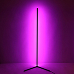 Торшер черного цвета на угловом основании Arteriors варинант исполнения - 3 | Loft Concept в Барнауле