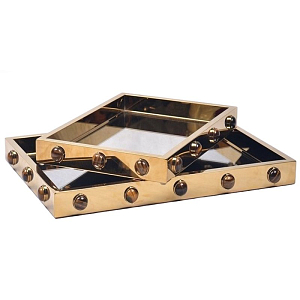 Поднос Mirror Tambourine