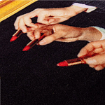 Коврик Seletti Lipstick Black варинант исполнения - 2 | Loft Concept в Барнауле