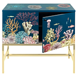 Буфет ручная роспись в морском стиле Cabinet Fondo Marino  варинант исполнения - 3 | Loft Concept в Барнауле