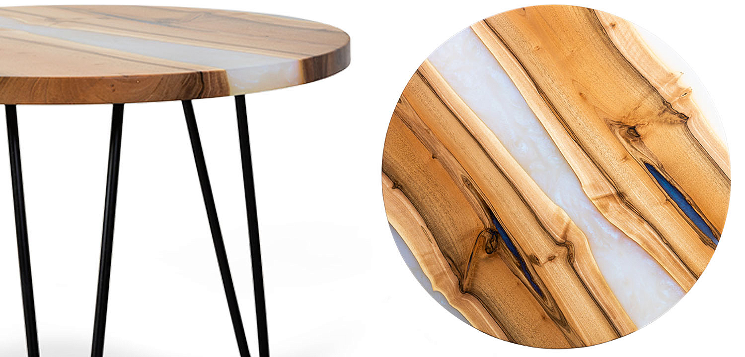 Приставной стол Side Table River Collection Приставной стол Side Table River Collection - Loft-Concept в Барнауле