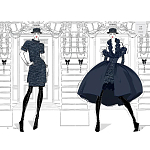 Megan Hess. Elegance варинант исполнения - 6 | Loft Concept в Барнауле