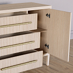 Буфет Primo с тремя ящиками и двумя фасадами Светлый дуб варинант исполнения - 6 | Loft Concept в Барнауле