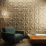 Гипсовая 3D Панель M-21 варинант исполнения - 2 | Loft Concept в Барнауле