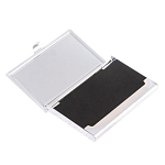 Визитница карманная металлическая с накладкой из натурального камня Апатит Stone Business Card Holders варинант исполнения - 3 | Loft Concept в Барнауле