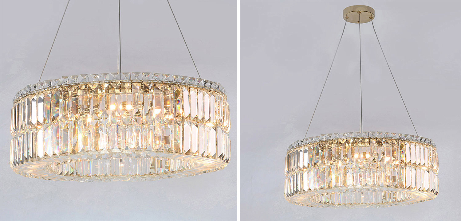 Люстра Darleen Crystal Gold Chandelier 12 Люстра Darleen Crystal Gold Chandelier 12 - Loft-Concept в Барнауле