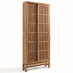 Шкаф из массива тика Okino Wood Cabinet варинант исполнения - 4 | Loft Concept в Барнауле