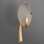 Бра с мраморным рассеивателем овальной формы Torch варинант исполнения - 5 | Loft Concept в Барнауле