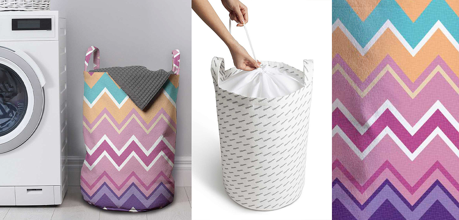 Корзина Color Zigzag Basket Корзина Color Zigzag Basket - Loft-Concept в Барнауле