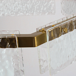 Светодиодная люстра с рельефным стеклом ICE GLASS 70 варинант исполнения - 3 | Loft Concept в Барнауле