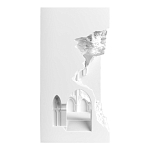 Встраиваемый в стену гипсовый светильник под покраску с эффектом разрушенной стены Antiquity Athena варинант исполнения - 4 | Loft Concept в Барнауле