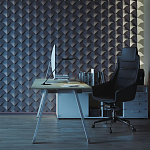 Гипсовая 3D Панель DRAGON SCALE - A варинант исполнения - 2 | Loft Concept в Барнауле