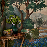 Обои ручная роспись Hill Country Scenic Special Colourway on scenic paper варинант исполнения - 5 | Loft Concept в Барнауле