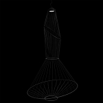 Подвесной светильник из металла Geometry of Beauty варинант исполнения - 4 | Loft Concept в Барнауле