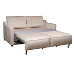 Диван двухместный раскладной светло-серый с кантом Pride варинант исполнения - 2 | Loft Concept в Барнауле