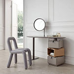 Консоль с зеркалом и  3-мя вращающимися ящиками Eloida варинант исполнения - 2 | Loft Concept в Барнауле