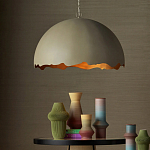 Подвесной светильник в форме купола с сочетанием золотого и оливкового цвета Eggshell варинант исполнения - 3 | Loft Concept в Барнауле