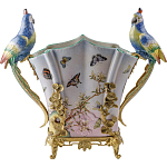 Ваза фарфоровая с попугаями Ferra варинант исполнения - 1 | Loft Concept в Барнауле