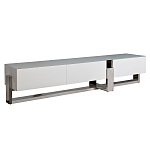 Тумба под телевизор со стеклянным фасадом Modern TumbvTV варинант исполнения - 1 | Loft Concept в Барнауле