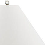 Настольная лампа овальная с тропическим принтом Stylized Aalm Leaves Motif варинант исполнения - 3 | Loft Concept в Барнауле