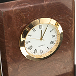 Настольный письменный набор из лемезита и змеевика с часами Royal Accessory варинант исполнения - 4 | Loft Concept в Барнауле