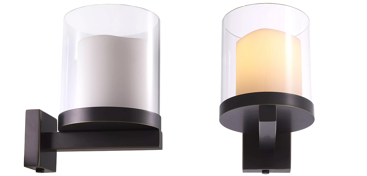 Бра Eichholtz Wall Lamp Donovan Bronze Бра Eichholtz Wall Lamp Donovan Bronze - Loft-Concept в Барнауле
