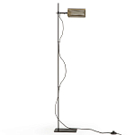 Торшер с плафоном из перфорированного металла Elledge Floor Lamp варинант исполнения - 1 | Loft Concept в Барнауле