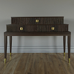 Премиальная Консоль с тремя ящиками Elsa Dreams Walnut варинант исполнения - 3 | Loft Concept в Барнауле