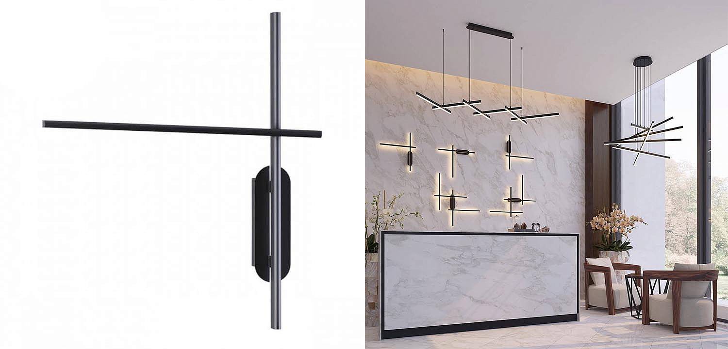 Бра Rolf Two Black Lines Бра Rolf Two Black Lines - Loft-Concept в Барнауле