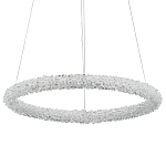 Кольцевая люстра с хрустальным декором Gilbertine Crystal Ring Chandelier варинант исполнения - 3 | Loft Concept в Барнауле
