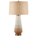 Настольная лампа фарфоровая с узором на корпусе Junction Place варинант исполнения - 3 | Loft Concept в Барнауле