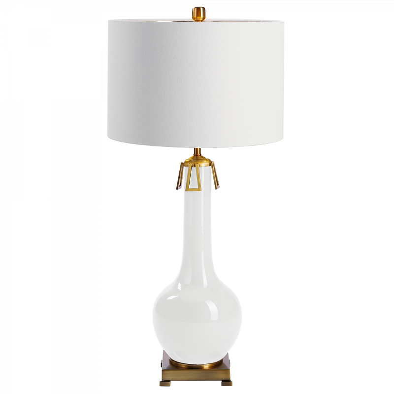 Настольная лампа Colorchoozer Table Lamp White Белый в Барнауле | Loft Concept 