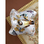 Шкатулка фиолетового цвета с рисунком бабочек и крышкой с фигуркой птицы на ветке Eden Garden варинант исполнения - 9 | Loft Concept в Барнауле