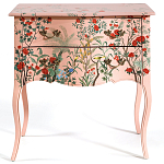 Комод розовый с росписью Цветы L.XV CHEST OF DRAWERS Flowers варинант исполнения - 1 | Loft Concept в Барнауле
