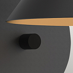 Бра с широким конусным плафоном с золотистой внутренней стороной Alora Mood варинант исполнения - 4 | Loft Concept в Барнауле