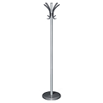 Вешалка серого цвета с 4-мя крючками из пластика Curves Hangers варинант исполнения - 1 | Loft Concept в Барнауле