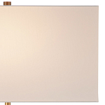 Торшер с прямоугольным абажуром на белом мраморном основании Asymmetry on Marble варинант исполнения - 3 | Loft Concept в Барнауле