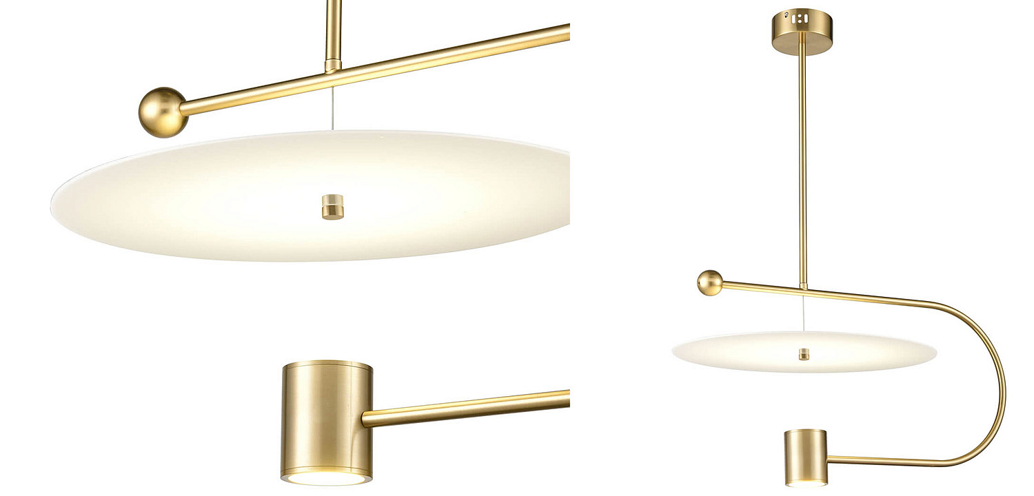 Подвесной светильник Gaspar Half Oval Подвесной светильник Gaspar Half Oval - Loft-Concept в Барнауле