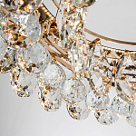 Люстра с хрустальными подвесками в форме капель Sidney Crystal Chandelier 80 варинант исполнения - 3 | Loft Concept в Барнауле