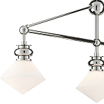 Люстра линейная с ромбовидными плафонами Pointed Diamond Shade варинант исполнения - 1 | Loft Concept в Барнауле