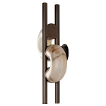 Бра  с фигурным мраморным рассеивателем Spiral of Warm Light варинант исполнения - 9 | Loft Concept в Барнауле