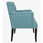 Кресло Addison Chic Armchair blue flax варинант исполнения - 1 | Loft Concept в Барнауле