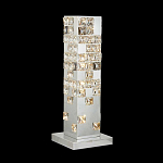 Настольная лампа прямоугольная с мозаичным хрустальным оформлением Sparks of Crystal варинант исполнения - 2 | Loft Concept в Барнауле