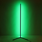 Торшер черного цвета на угловом основании Arteriors варинант исполнения - 6 | Loft Concept в Барнауле