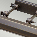 Светильник для картин с призматическим плафоном и двойными регулируемыми шарнирами Elstead Lighting варинант исполнения - 43 | Loft Concept в Барнауле