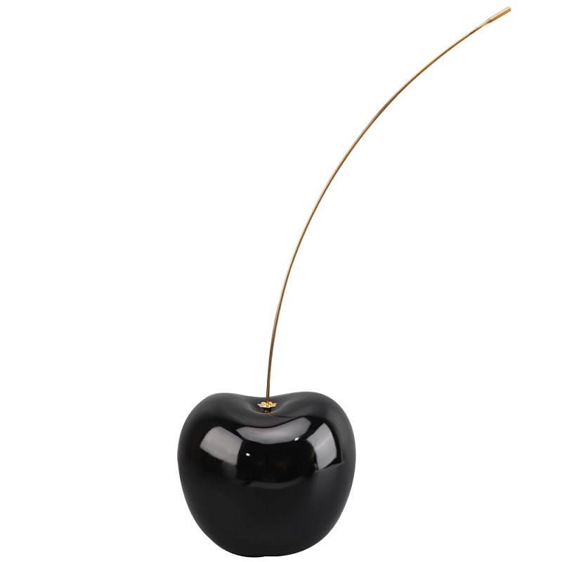 Декоративная статуэтка вишня Cherry Black Statuette Черный Золотой Декоративная статуэтка вишня Cherry Black Statuette Черный Золотой в Барнауле | Loft Concept