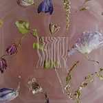 Шкатулка из эпоксидной смолы с цветами розовая Epoxy Resin Square Box Pink варинант исполнения - 3 | Loft Concept в Барнауле